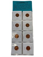 Lot of 8 US Treasury Commemorative Medallions