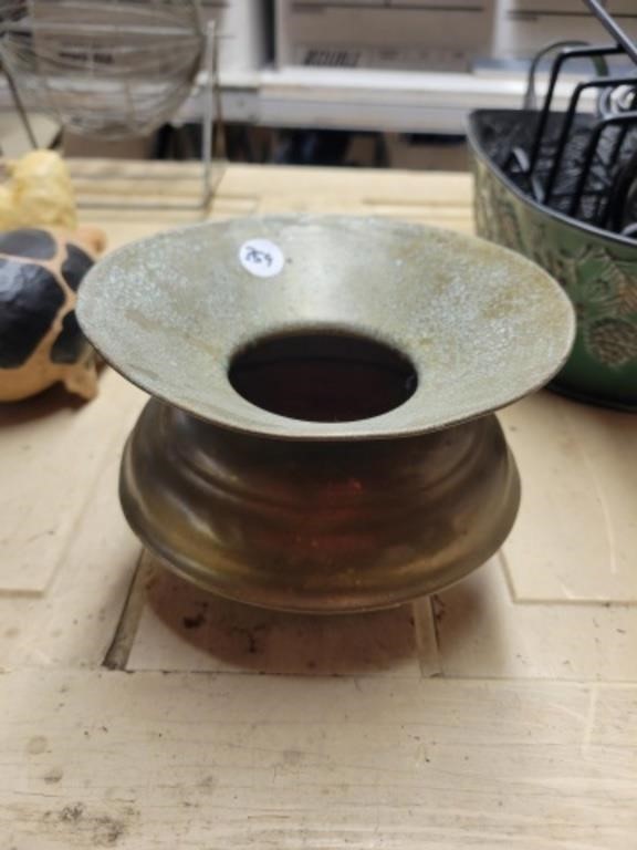 Brass Spittoon