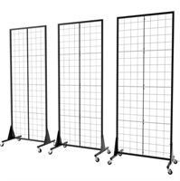 3-PACK 2 X5.5 FT GRIDWALL PANEL DISPLAY STAND
