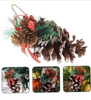 ($29) Super Holiday Christmas Hanging Pinecone