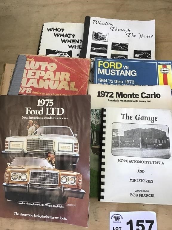 AUTOMOTIVE BOOKS