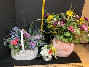Assorted Faux Flowers