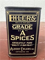 1915 Ehlers Grade A Spices Can