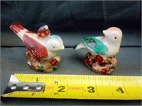 Old & Vintage Small Ceramic Bird Figurines Made