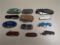 (12) ASSORTED POCKET KNIVES, VARIOUS BRANDS