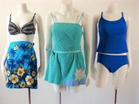 Vintage Bathing and Swimsuit Beach Lot