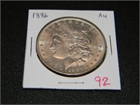 1886 Morgan $1 AU