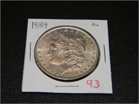 1884 Morgan $1 AU