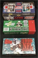 (3) 1998 TOPPS NFL, 2006 SCORE NFL & 2011 PANINI