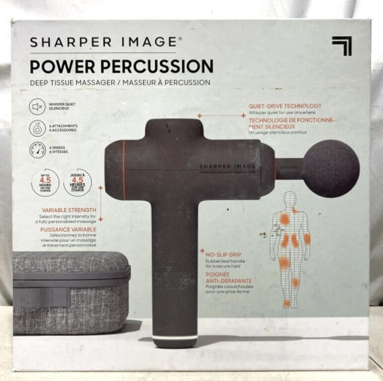 Sharper Image Power Percussion Deep Tissue