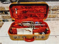 Vintage Pan America Trumpet in Case