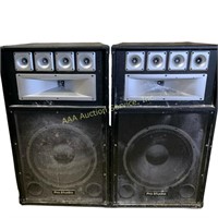 Pro Studio PS81 Speakers includes (2) in working