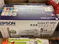 Epson Eco Tank ET 3850 printer. Slight use