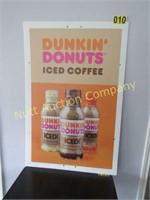 Dunkin donut sign- unused