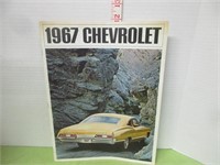 1967 CHEVROLET 31 PAGE  CAR DEALERSHIP BROCHURE