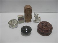 Assorted Home Decor Items Tallest 7"