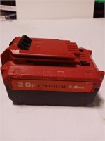 20 volt lithium battery compatible with the