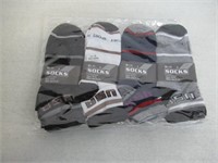 (4) 3-Pks Men's Socks Size 10-13 Socks , Multi