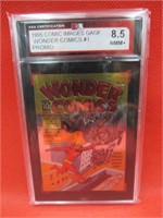 1995 Comic Images Graded Wonder Comics #1 KSA 8.5