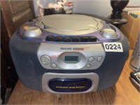 Philips Magnavox Cd/ Cassette Radio Player