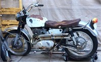 Vintage Honda Cl77 Project Motorcycle