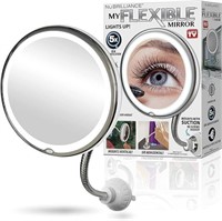 Lighted Make Up Mirror with Light and 5X