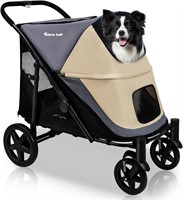 Dog Stroller for Medium/Large Dogs One-Click Foldi