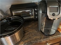 Keurig, Crock Pot& Toaster Oven;