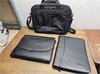 2 Leather Office Cases + Lap TOP Case