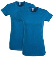 Gildan Womens Softstyle Cotton T-Shirt 2PK, M