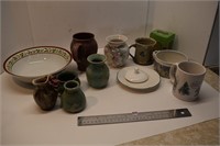Misc. Pottery and Glassware