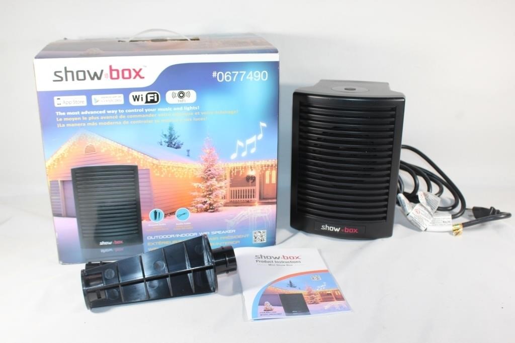 Showbox Music and Lights Speaker - with Box