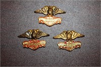 Lot of 3 Wingleader Emblem