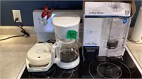 Mainstays 12-Cup Coffee Maker & Oster Waffle Maker
