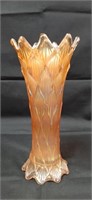 Dugan Marigold Lined Lattice 8.5" Swung Vase