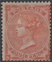 Great Britain Stamps #34b Mint OG variety CV $2300