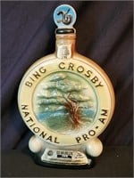 Jim Beam Decanter Bing Crosby National pro am