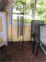 Wind Chimes “the Broken Chain” And Stand 61” Tall