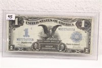 $1 BLACK EAGLE SILVER CERTIFICATE LARGE NOTE