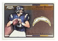 2002 Pacific Drew Brees Advantage Exclusive Card
