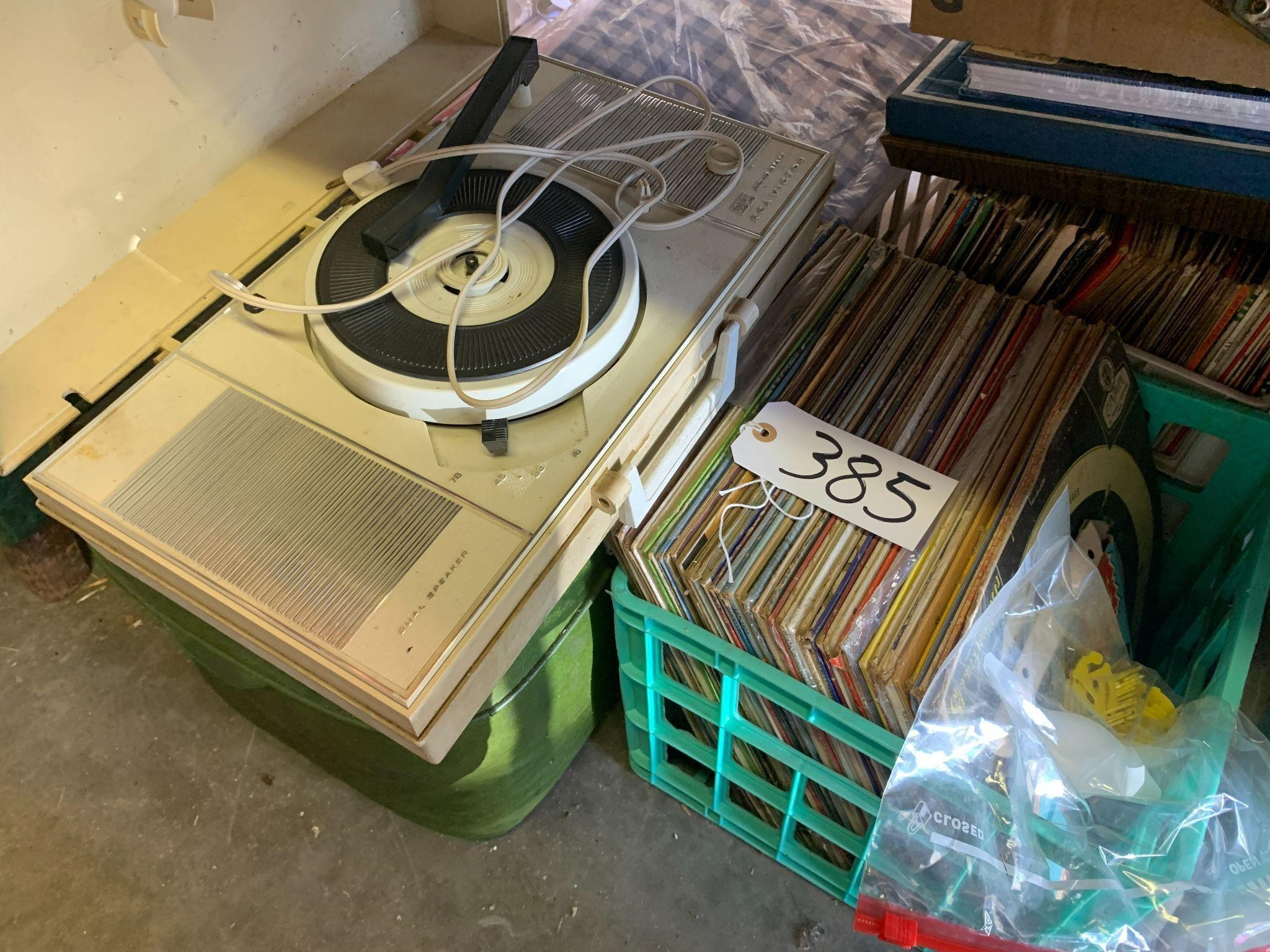 Records and Record Player