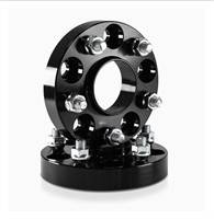 ($118) 25mm (1 Inch) Black Hubcentric