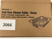 50ct Full size steam table pans