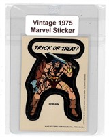 Vintage 1975 Marvel Conan Sticker