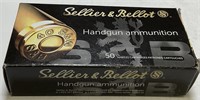 50 QTY SELLIER & BELLOT 40 S&W 180GR AMMO
