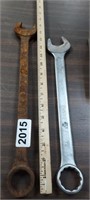 (2) LARGE WRENCHES