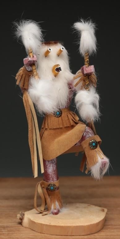 Native American Owl Dancer Kachina Doll