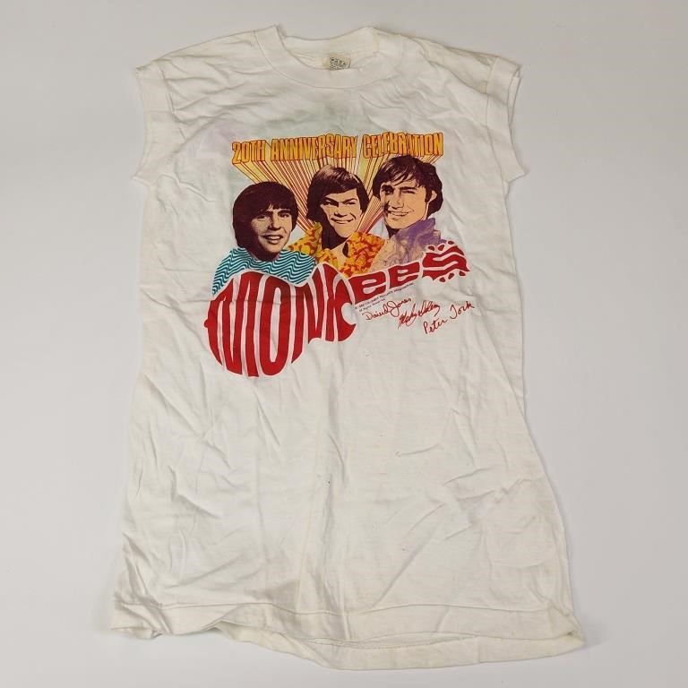 MONKEES 20TH ANNIV. SLEEVELESS SHIRT