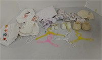 Various doll clothes