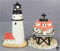 Lefton Lighthouse Collection Figurines / 2 pc